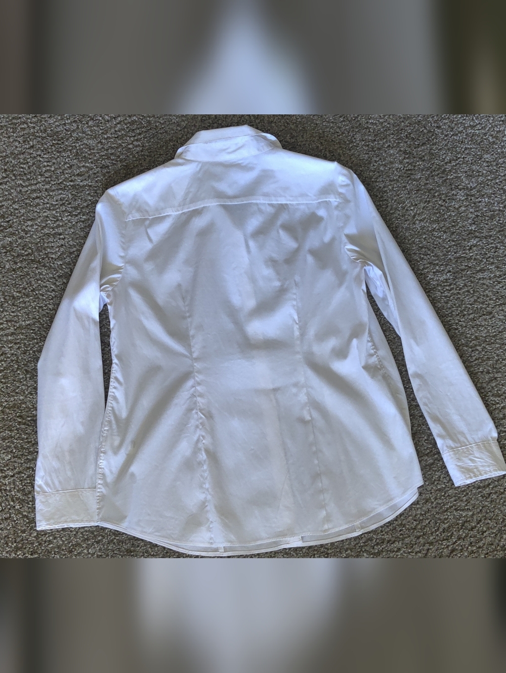 Charter Club White Button-Down Shirt - Picture 4 of 8